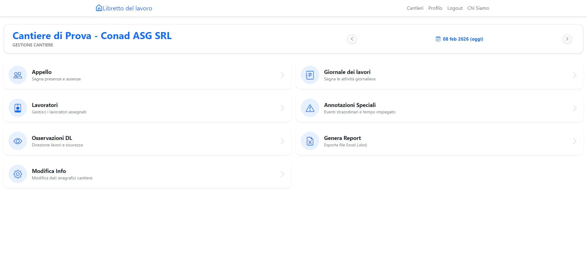 Construction Site Inspection Web App 9